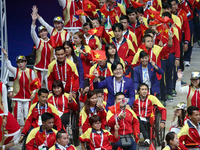 Việt Nam đứng thứ 4 tại ASEAN Paragames 8 - 2015