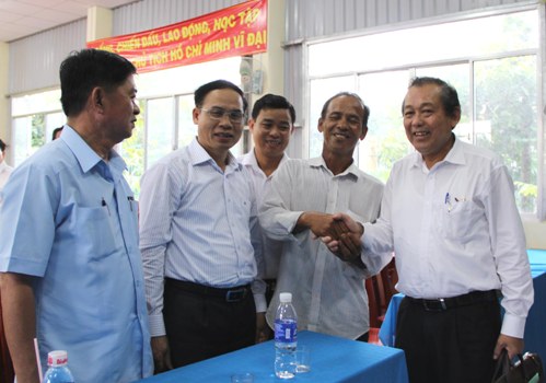 Cử tri quan tâm đến công tác phòng chống tham nhũng