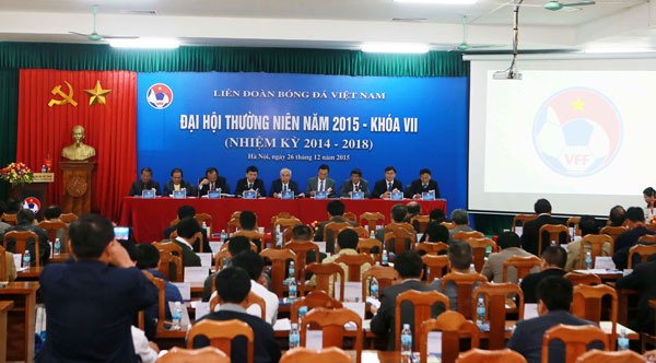 Đại hội thường niên Liên đoàn Bóng đá Việt Nam khóa VII - năm 2015