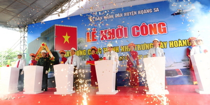 Khởi công xây dựng Công trình Nhà trưng bày Hoàng Sa