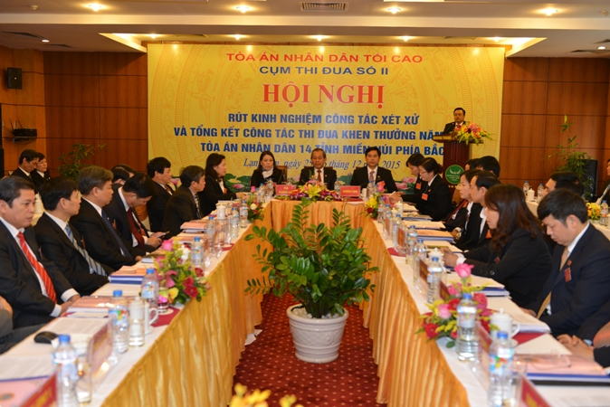 Tòa án nhân dân đẩy mạnh và triển khai có hiệu quả các phong trào thi đua yêu nước
