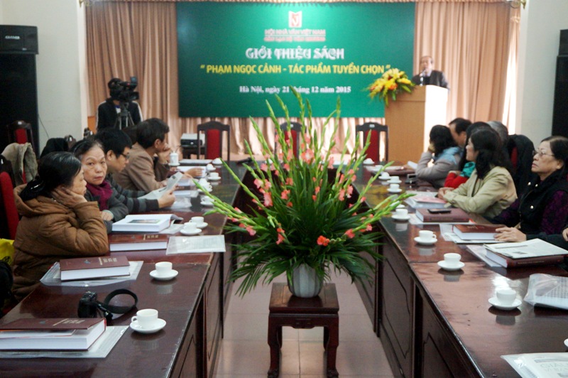 Ra mắt sách Phạm Ngọc Cảnh - Tác phẩm tuyển chọn