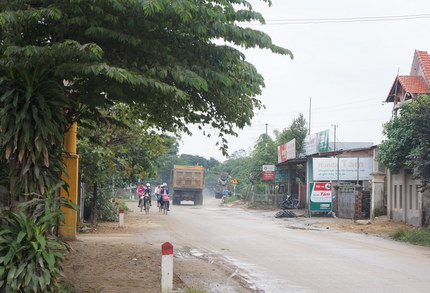 Đại Lộc Quảng Nam  Cần khắc phục tình trạng tăng chuyến xe chở cát gây ô nhiễm