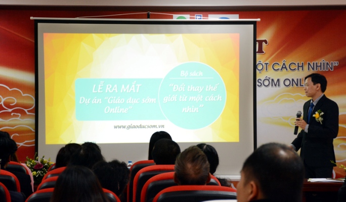 Ra mắt bộ sách điện tử về giáo dục sớm cho trẻ em