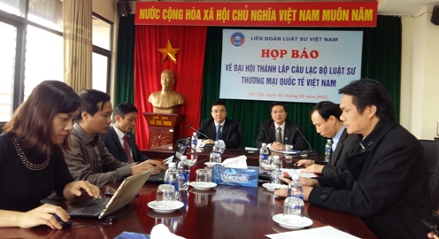 Ngày 11 12 Ra mắt Câu lạc bộ Luật sư thương mại quốc tế Việt Nam