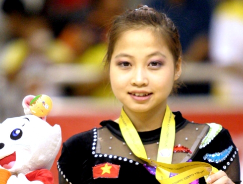 Ngân Thương trở lại đội tuyển Thể dục dụng cụ Việt Nam