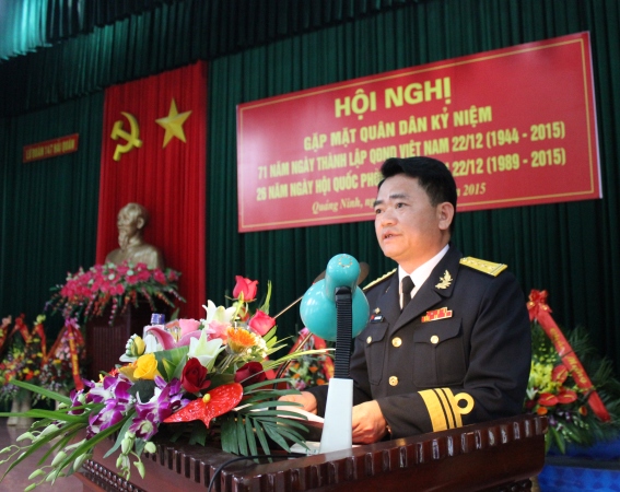 Lữ đoàn 147 Hải quân kỷ niệm Ngày thành lập Quân đội nhân dân Việt Nam
