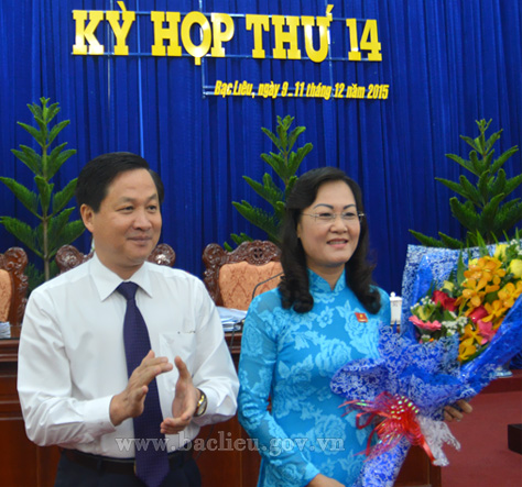 Đồng chí Dương Thành Trung làm Chủ tịch UBND tỉnh Bạc