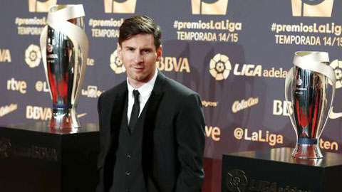 Messi xuất sắc nhất La Liga mùa bóng 2014 2015
