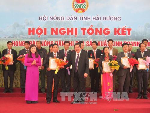 Hải Dương Phong trào sản xuất kinh doanh giỏi góp phần thúc đẩy kinh tế - xã hội phát triển