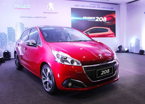 Ra mắt xe Peugeot 208 phiên bản mới tại Việt Nam