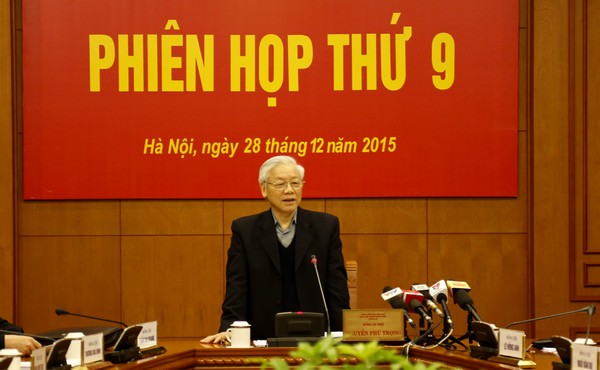 Thông báo Phiên họp thứ 9 Ban Chỉ đạo Trung ương về phòng, chống tham nhũng