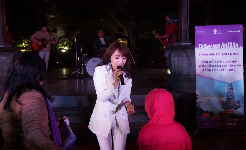 Sôi động đêm nhạc Thành phố An toàn - Thành phố tôi yêu
