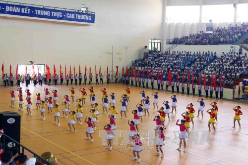 Hơn 600 vận động viên tham dự Hội thi thể thao học sinh khuyết tật toàn quốc
