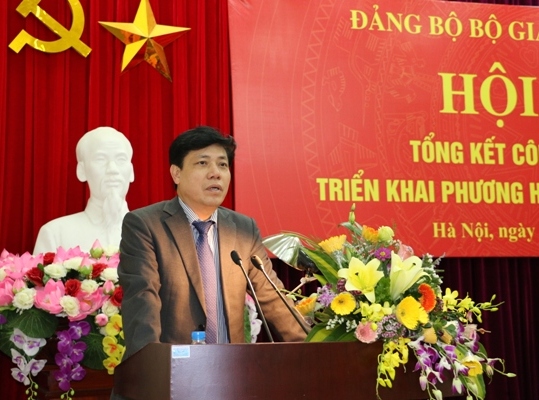 Đảng bộ Bộ Giao thông vận tải triển khai nhiệm vụ năm 2016