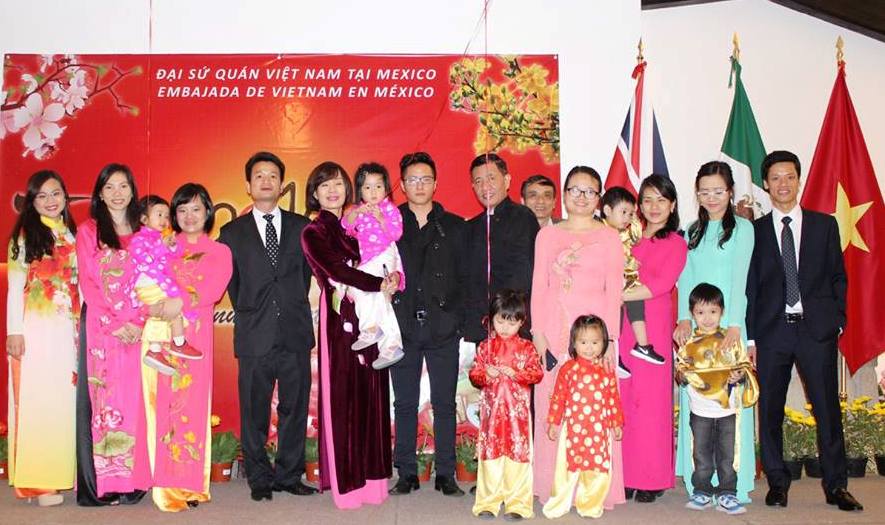 Cộng đồng người Việt tại Mexico đón Tết Bính Thân 2016