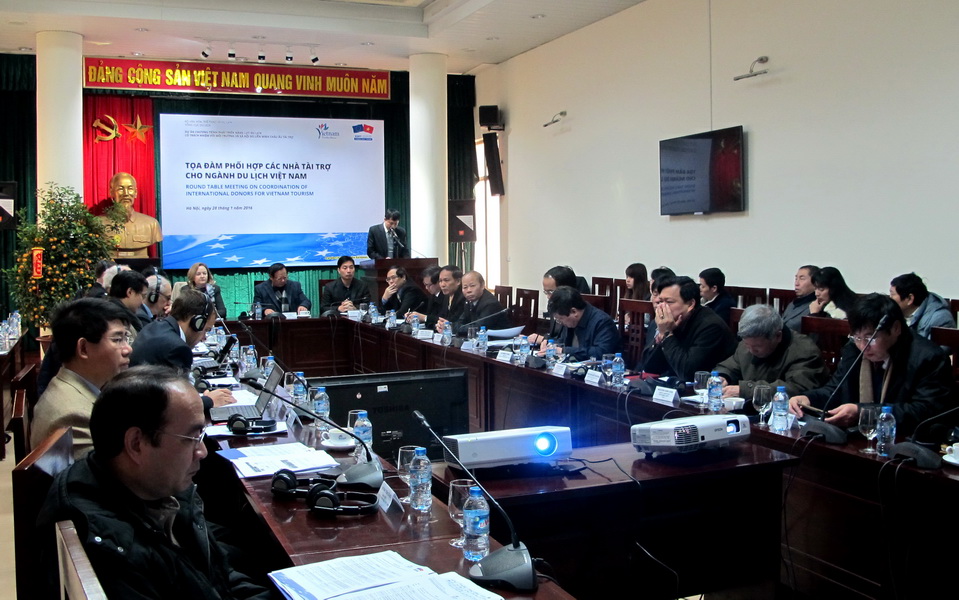 Phối hợp các nhà tài trợ cho ngành Du lịch Việt Nam