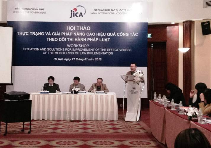 Nâng cao hiệu quả công tác theo dõi thi hành pháp luật