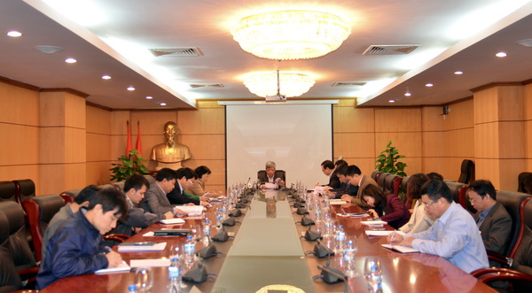 Triển khai xây dựng các văn bản hướng dẫn Luật Khí tượng thủy văn
