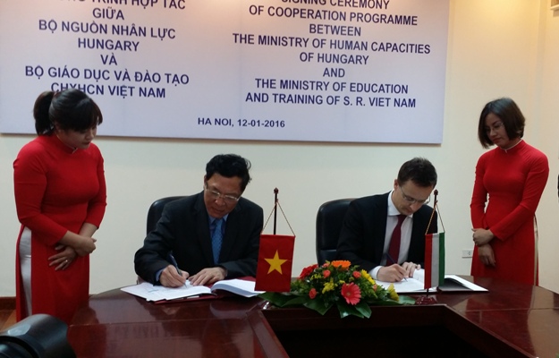 Tăng cường Hợp tác về giáo dục và đào tạo giữa Việt Nam và Hung-ga-ri