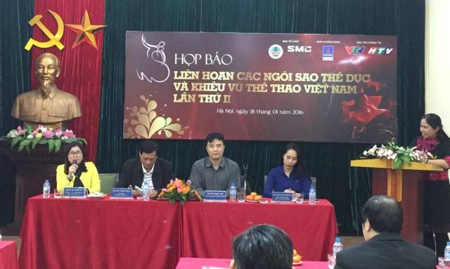 Liên hoan các ngôi sao Thể dục và khiêu vũ thể thao Việt Nam lần thứ II- 2016