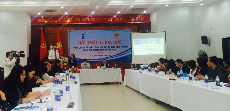 Tham vấn cộng đồng về luật quy định về quyền tự do hội họp và tự do lập hội
