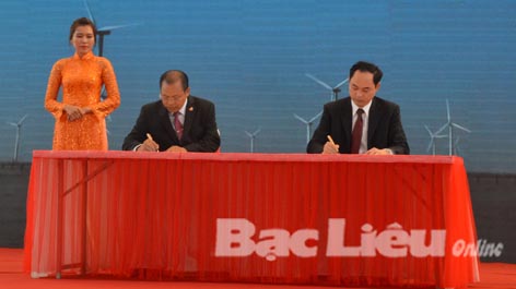 Tự hào điện gió Bạc Liêu