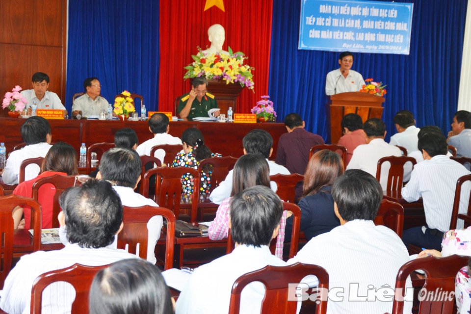 Xứng đáng với niềm tin của cử tri