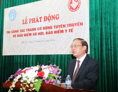 Phát động Cuộc thi sáng tác tranh cổ động tuyên truyền về BHXH, BHYT