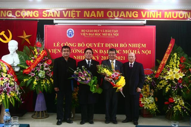 Viện Đại học Mở Hà Nội bổ nhiệm Viện trưởng mới