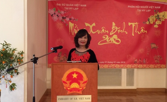 Người Việt tại Hy Lạp gặp mặt mừng Xuân Bính Thân 2016