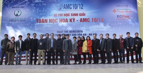 Gần 700 học sinh tham dự Kỳ thi học sinh giỏi Toán học Hoa Kỳ