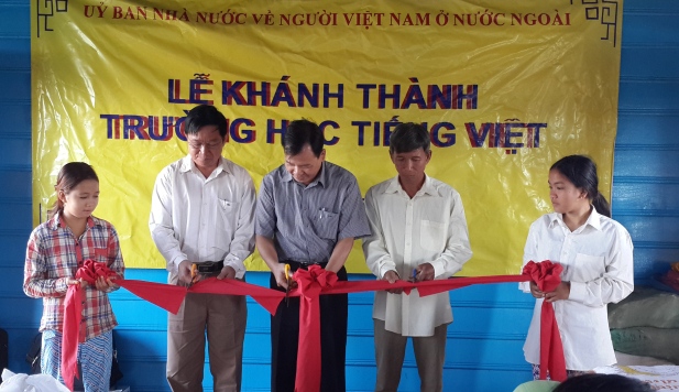 Khánh thành Lớp học Mạc La tại Campuchia