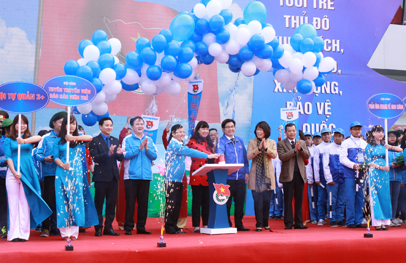 Thành đoàn Hà Nội gắn hoạt động của thanh niên với đưa Nghị quyết của Đảng vào cuộc sống