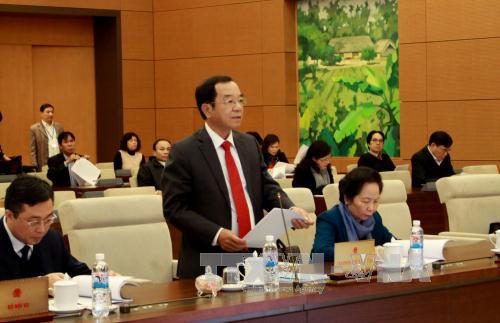 UBTVQH cho ý kiến về dự thảo Báo cáo công tác nhiệm kỳ 2011-2016 của Chủ tịch nước