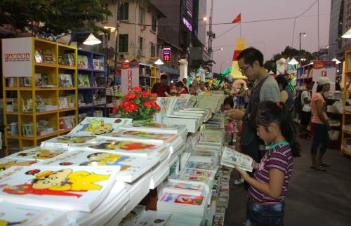 Khai mạc Lễ hội Đường sách Tết Bính Thân tại Thành phố Hồ Chí Minh