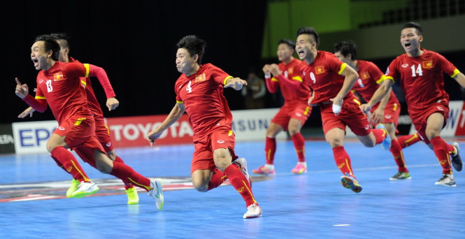 FIFA chúc mừng thành tích thi đấu của Đội tuyển Futsal Việt Nam