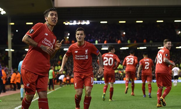 Liverpool đặt 1 chân vào tứ kết Europa League