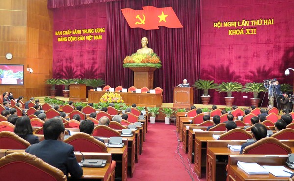 Bế mạc Hội nghị lần thứ hai Ban Chấp hành Trung ương Đảng khoá XII