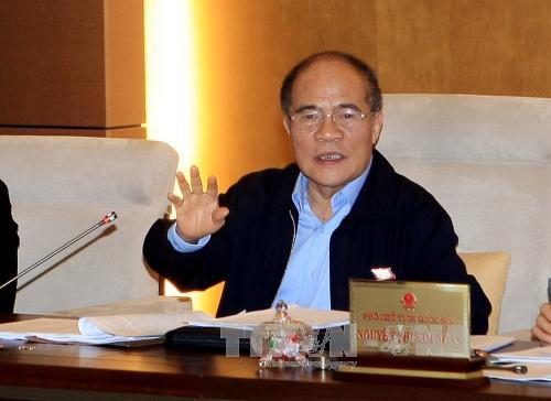 Chủ tịch Quốc hội Nguyễn Sinh Hùng Cần gửi lời cảm ơn chân thành đến cử tri, nhân dân cả nước