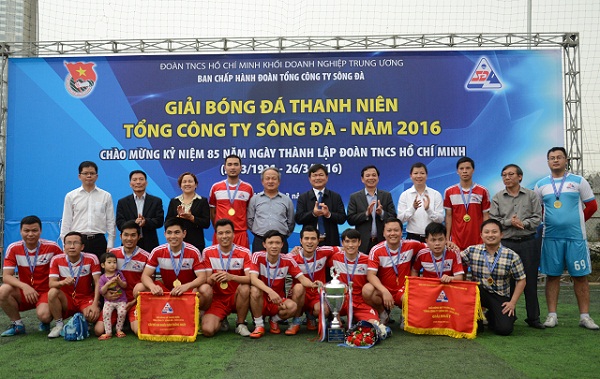 Bế mạc Giải bóng đá Thanh niên Sông Đà năm 2016