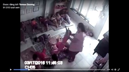 Không để tiếp diễn hành vi bạo lực đối với trẻ em
