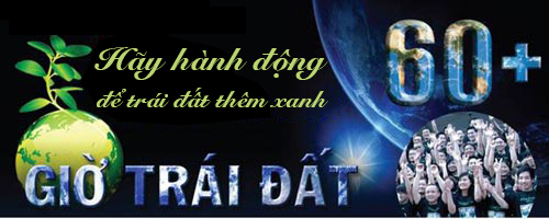Giờ Trái đất 2016 Thắp sáng hành động vì biến đổi khí hậu