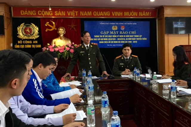 Tuyên dương 20 thanh niên Công an tiêu biểu năm 2015
