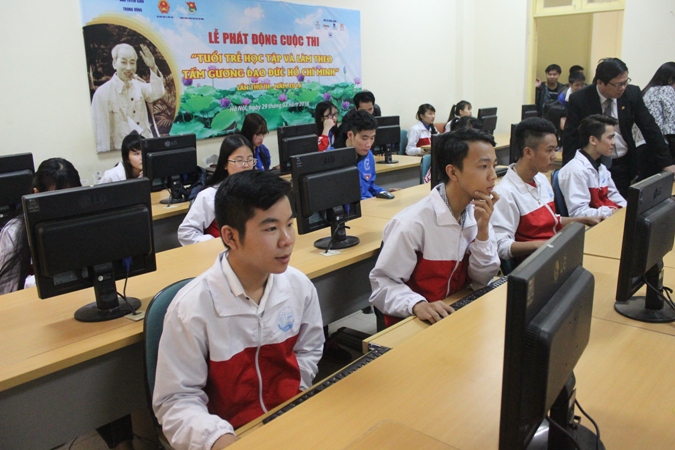 Phát động cuộc thi “Tuổi trẻ học tập và làm theo tấm gương đạo đức Hồ Chí Minh”