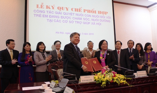 Tăng cường phối hợp trong công tác giải quyết nuôi con nuôi