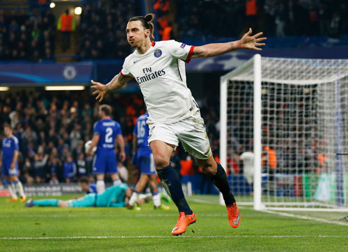 Ibrahimovic giúp PSG hạ Chelsea ngay tại London