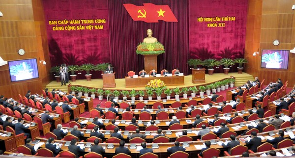 Ngày làm việc thứ hai Hội nghị Ban Chấp hành Trung ương Đảng lần thứ hai khóa XII