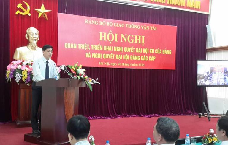 Đảng bộ Bộ Giao thông vận tải quán triệt, triển khai Nghị quyết Đại hội XII của Đảng