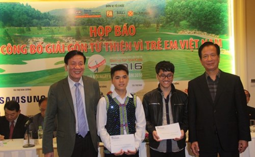 Công bố Giải golf từ thiện Vì trẻ em Việt Nam lần thứ 10